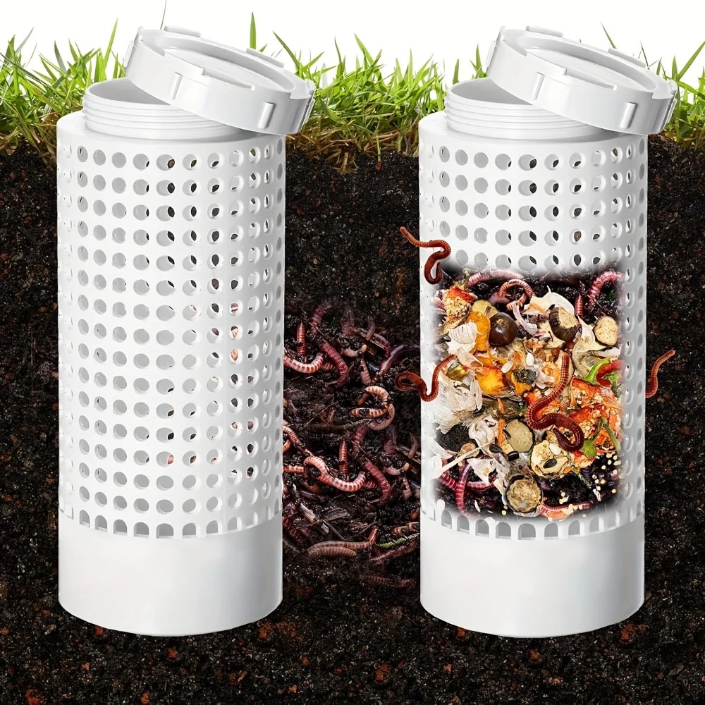 Compost Bin - Küçük Saksılar ve Bahçeler için Solucan