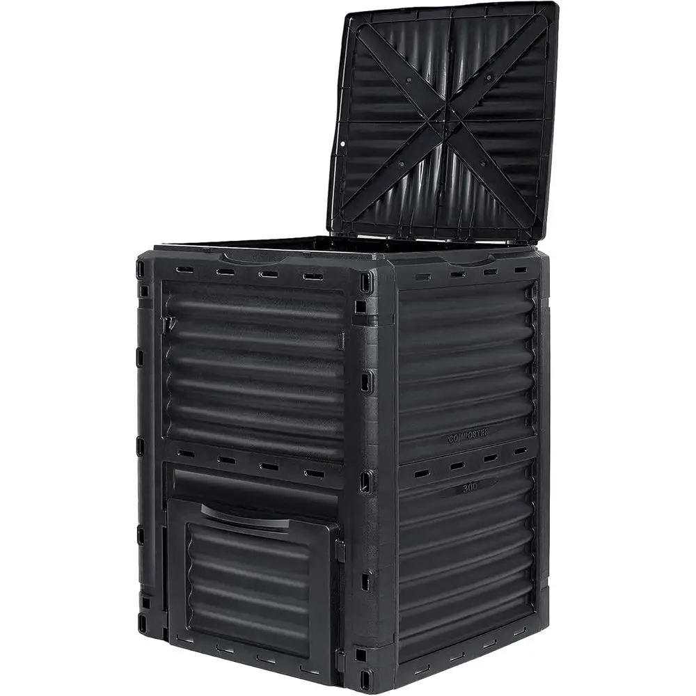 Compost Bin - 80 Galon Büyük Dış Mekan Kompost