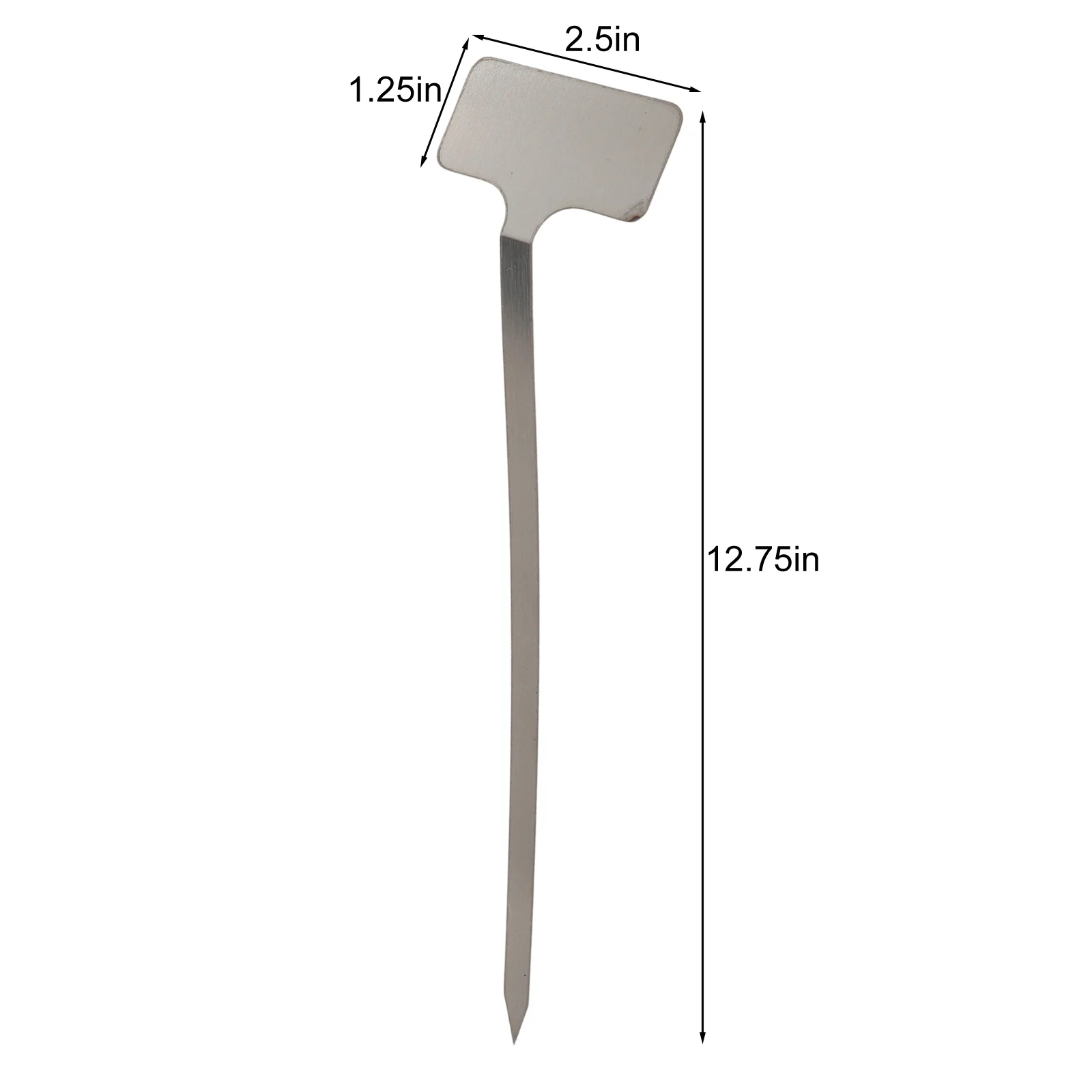 Garden Label Marker - 304 paslanmaz çelikten yapılmış, su geçirmez,