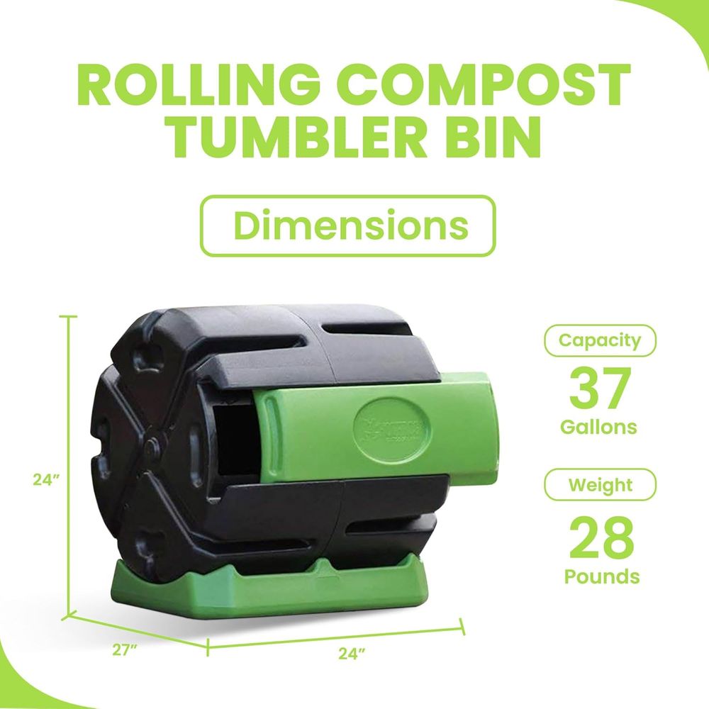Tek Bölmeli Döner Açık Hava Ko - Compost Bin incelemesi ve fiyatı