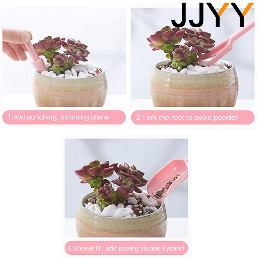 4 Adet Mini Sukulent Saksı Aks - Gardening Tools Set incelemesi ve fiyatı