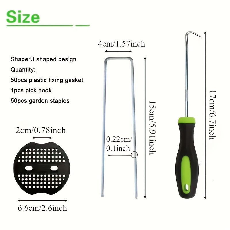 101 adet Bahçe Kazıkları Seti  - Gardening Tools Set incelemesi ve fiyatı