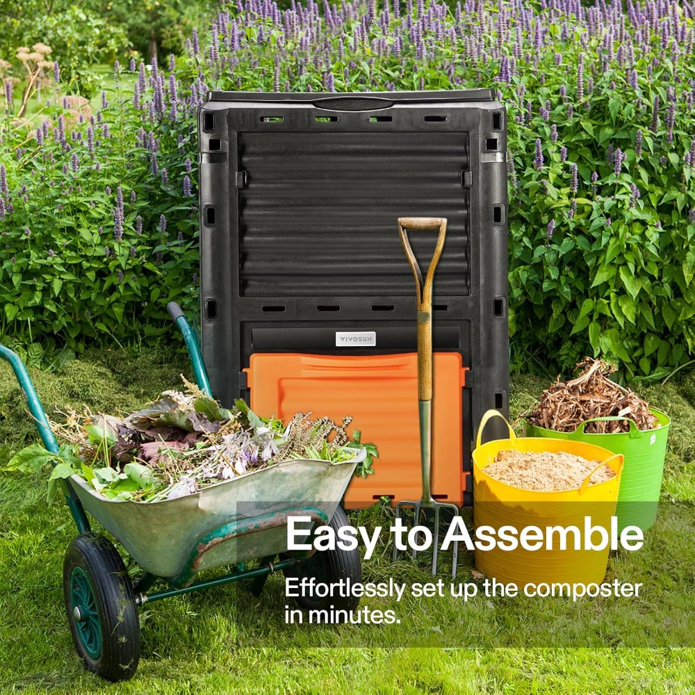 Büyük Kapasiteli ve Kolay Kuru - Compost Bin incelemesi ve fiyatı