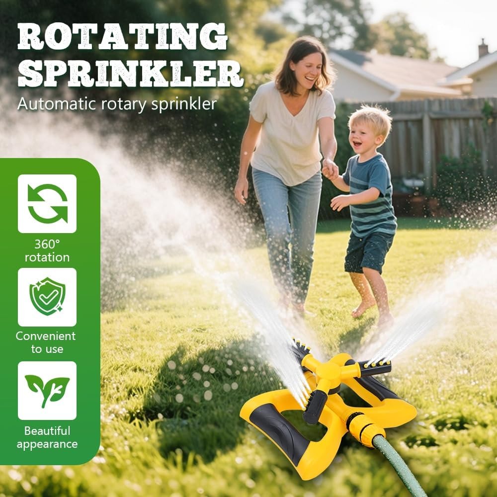 360 Derece Otomatik Dönen Yağm - Gardening Tools Plastic incelemesi ve fiyatı