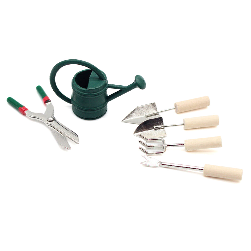 1/12 Dollhouse Simülasyon sula - Gardening Tools Set incelemesi ve fiyatı