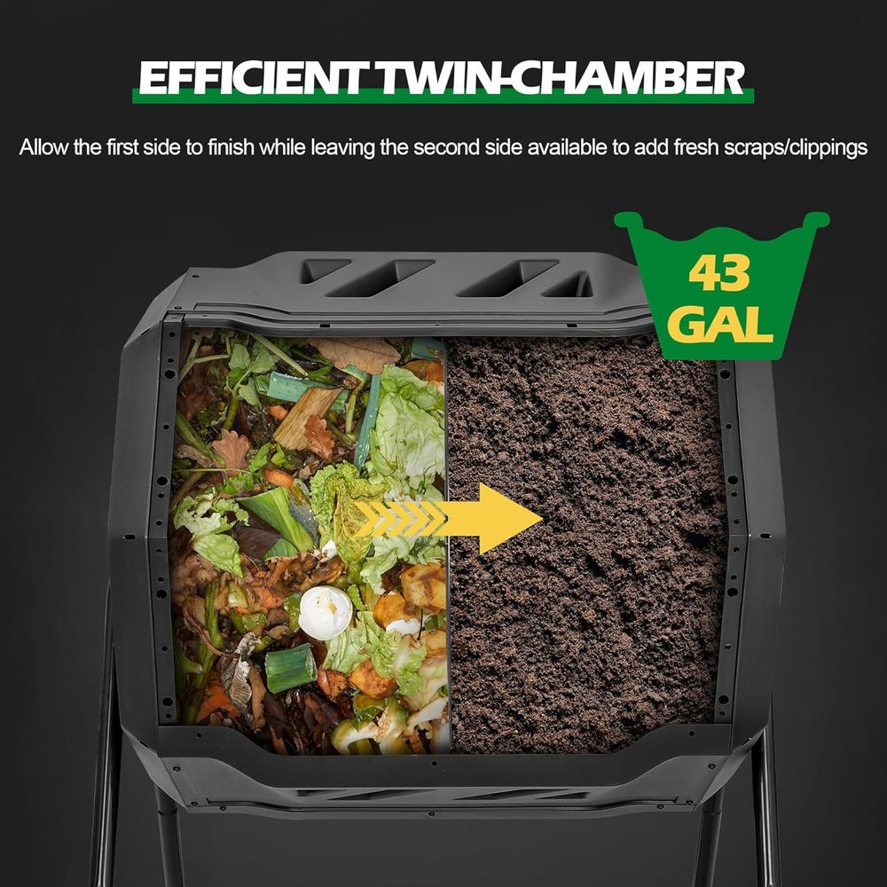 43 Galonluk Kompost Çöp Kovası - Compost Bin incelemesi ve fiyatı