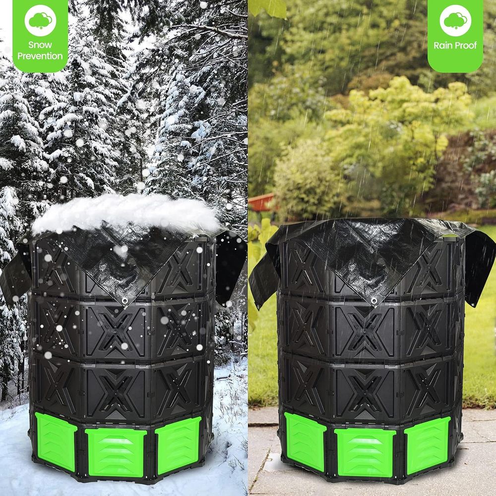 XXL Büyük Kompost Kovası Dış M - Compost Bin incelemesi ve fiyatı
