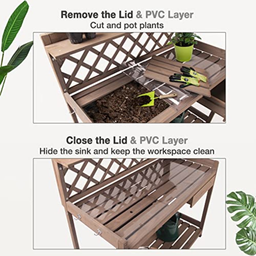 Bahçe Kullanımı İçin Dış Mekan - Gardening Tools Wooden incelemesi ve fiyatı