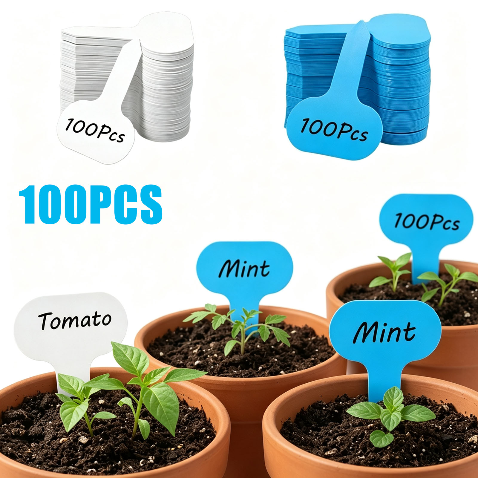 100 adet lant etiketleri bahçe - Garden Label Marker incelemesi ve fiyatı
