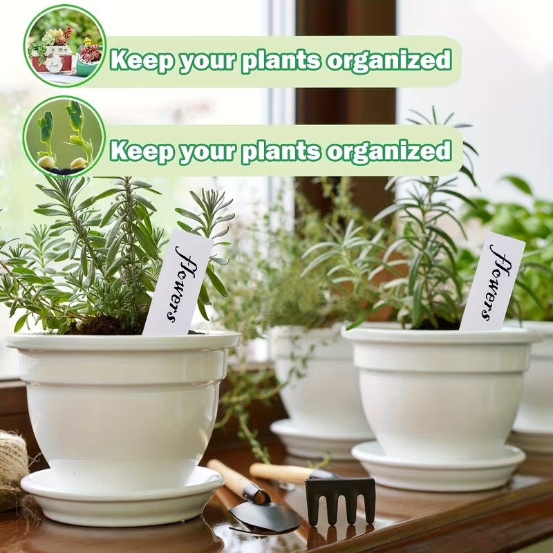 100 adet Beyaz Su Geçirmez Bit - Garden Label Marker incelemesi ve fiyatı