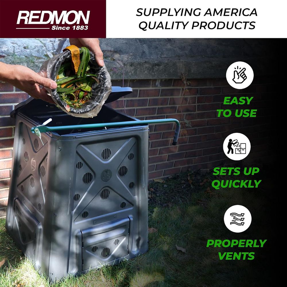 60 Galonluk 4 Kapılı Havalandı - Compost Bin incelemesi ve fiyatı