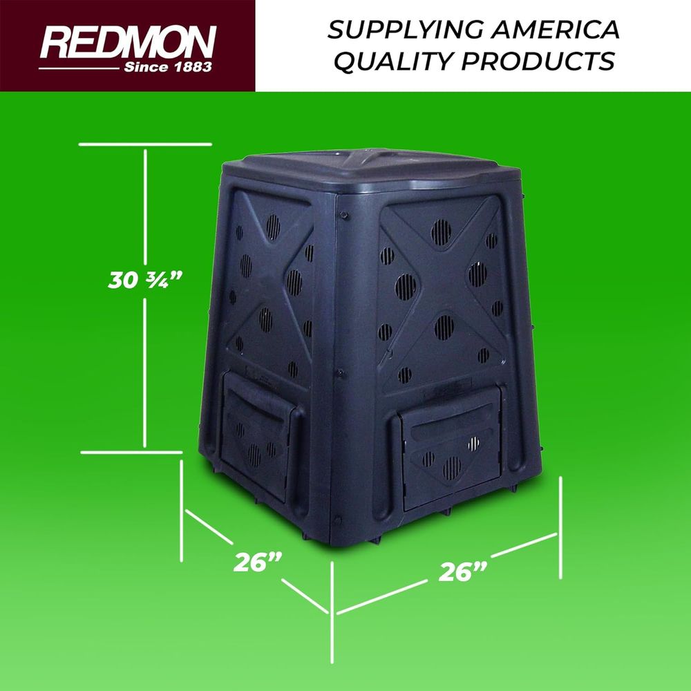 60 Galonluk 4 Kapılı Havalandı - Compost Bin incelemesi ve fiyatı